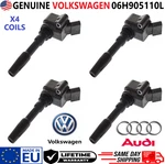 Genuine Volkswagen X4 Ignition Coils For 2013-2022 & Audi, 06h905110l. Fixed Price $159.78.