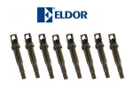 8 X Updated Ignition Coils With Spark Plug Connectors Eldor Oem For Bmw. Fixed Price $236.74.