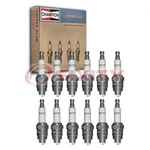 12 Pc Champion Copper Plus Spark Plugs For 1939 Packard Model 1708 Ignition Xi. Fixed Price $73.46.