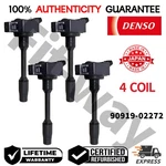 X4 Denso Ignition Coils For 2014-2017 Toyota Prius, Plug In, Prime, 90919-02272. Fixed Price $129.93.
