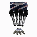 Bosch 4 Ignition Coils & Double Platinum Spark Plugs Kit For Audi Vw 1.8 L4. Fixed Price $148.95.
