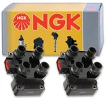 2 Pcs Ngk Ignition Coil For 1994-1997 Ford Thunderbird 4.6l V8 - Spark Plug Yk. Fixed Price $143.25.
