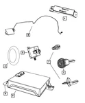 Genuine Mopar Keyless Entry Antenna 5026433ac. Fixed Price $54.17.
