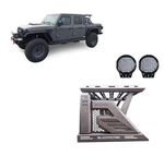 Black Horse Off Road Ar2 09ba3 Pl69b Armour Ii Roll Bar W Basket Kit. Fixed Price $1640.93.