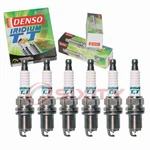 6 Pc Denso Iridium Tt Spark Plugs For 2000 Bmw 323ci 2.5l L6 Ignition Yo. Fixed Price $61.13.