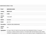 Mercedes-benz S500 Knock Sensor A0041539028. Fixed Price $65.00.