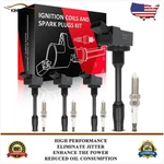 4 Ignition Coils & Spark Plugs For Toyota Prius Prime Plug-in Awd-e 1.8l L4. Fixed Price $72.99.