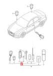 Genuine Audi A4 Avant S4 Quattro 8w2 8w5 1 Set Lock Cylinders 8w0898374aeaif. Fixed Price $1111.49.
