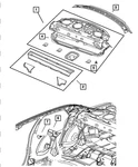 Genuine Mopar Shelf Panel Reinforcement 4780920ae. Fixed Price $98.23.