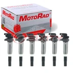 6 Pc Motorad Direct Ignition Coils For 2003-2007 Bmw 525i Spark Wire Boot Ju. Fixed Price $234.75.