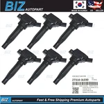 Oem 6x Ignition Coils For 2017-26 Genesis Hyundai Kia 3.3l 3.8l 27310-3l030. Fixed Price $168.55.