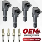 Uf672 4 Ignition Coil + Spark Plug For Acura Ilx 2.0l / Honda Civic Hr-v 1.8l. Fixed Price $46.67.