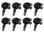 Accel Black Ignition Coils Set Of 8 Supercoil Series For Ford 5.0l Coyote Engine. Fixed Price $431.43.