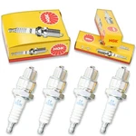 4pcs 92-93 Johnson Com Ngk Standard Spark Plugs 10 Hp Kit Set Engine Rp. Fixed Price $38.84.