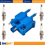 High Performance Ignition Coil & 4 Spark Plug For Mitsubishi Eclipse 2.0l Uf189. Fixed Price $45.99.