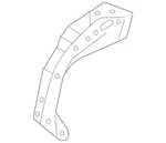 Genuine Honda 13-17 Accord Rear Bulkhead Gusset Passenger Side 66511-t3l-a00zz. Fixed Price $50.21.
