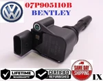 Genuine Vw Single Ignition Coil 2017-2020 Bentley Bentayga 6.0l W12 #07p905110b. Fixed Price $52.00.
