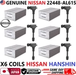 New Oem X6 Ignition Coils For 2003-2008 Nissan 350z & Infiniti Fx35 G35 M35 3.5l. Fixed Price $277.28.
