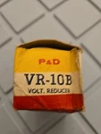 Nos P&d 12 Volt To 6 Voltage Reducer 12v 6v Usa Made! With Bracket. Fixed Price $20.00.