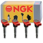 4 Pc Ngk 48728 U5014 Ignition Coils For Zse032 Uf529 Uf-529 Igc1009 Igc1007 Fw. Fixed Price $112.99.