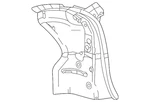 Genuine Gm F Gutter 85077126. Fixed Price $128.65.
