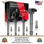 4x Ignition Coils & Iridium Spark Plugs For Acura Rdx 2007-2012 L4 2.3l. Fixed Price $50.99.