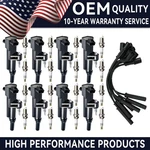 Oem 8x Ignition Coil + Wires Iridium Spark Plugs For Dodge Ram Jeep 4.7l Uf601. Fixed Price $119.32.