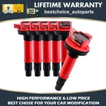 6pcs Ignition Coil Packs For 2007 2008 Ford Edge Mustang Lincoln Mazda 3.5l. Fixed Price $69.59.