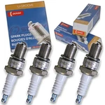 4 Pc Denso Standard U-groove Spark Plug For Kawasaki Kz1000c P Police Dn. Fixed Price $16.37.