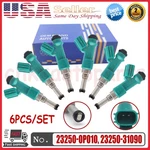 6x Oem Fuel Injectors 23250-0p010 For Lexus Es Rx350 Toyota Avalon Sienna 3.5 V6. Fixed Price $47.35.