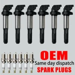 6x Ignition Coil & 6 Spark Plug For Bmw 325i 328i 330i 530i X3 X5 X6 Uf515 Uf522. Fixed Price $48.94.