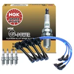 Ngk Wire & 4 G-power Platinum Spark Plugs Kit For Geo Prizm Toyota Paseo. Fixed Price $82.95.