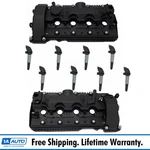 Engine Valve Covers With Gasket & Ignition Coils 10 Piece Kit For Bmw V8. Fixed Price $849.95.