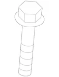 Genuine Volvo Ignition Coil Screw. Fixed Price $17.78.