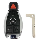 Oem Mercedes Benz Keyless Remote Fob + Uncut Key Iyzdc07 Dc10 Dc11 Dc12. Fixed Price $29.85.