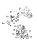 Genuine Mopar Hex Flange Head Bolt. Fixed Price $15.75.