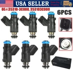 6pcs Fuel Injectors For 2006-2012 Hyundai & Kia 3.3l 3.8l V6 35310-3c000. Fixed Price $28.99.