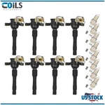 Ignition Coils & Spark Plugs Pack For Bmw 540i 740il 840ci M5 X5 4.4l 5.0l V8. Fixed Price $120.99.