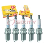 5 Pcs Ngk Standard Spark Plugs For 1990-1992 Audi 90 Quattro 2.3l L5 - Rx. Fixed Price $21.43.