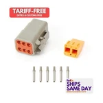Turbosmart Usa Ts-0550-3126, One Fits Egate 6 Way Sensor Plug Kit Dtm Connector. Fixed Price $49.14.