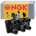 1 Pc Ngk Ignition Coil For 1990-2011 Ford Ranger 3.0l 4.0l V6 - Spark Plug Qd. Fixed Price $86.80.