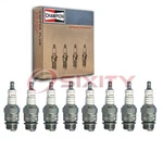 8 Pc Champion Industrial Spark Plugs For 1929-1930 Graham-paige Model 827 Sv. Fixed Price $42.22.