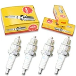 4 Pcs Ngk Standard Spark Plugs For 1960-1963 Porsche 356b 1.6l H4 - Engine Fi. Fixed Price $18.70.