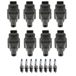 Bosch 8 Ignition Coil Denso U-groove Spark Plug Kit For Xj8 Xjr W140 R129 V8. Fixed Price $368.95.