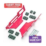 R And M Specialties 1120-r, Kit Spark Plug Wire Loom Sbc C/b Red Performance Par. Fixed Price $153.06.