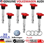 Genuine Vw X6 Ignition Coils For 2005-2016 Volkswagen Audi Porsche, 06e905115e. Fixed Price $173.88.