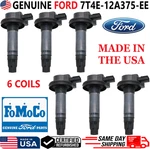 Genuine Ford X6 Ignition Coils For 2007-2019 Lincoln Mazda, 7t4e-12a375-ee. Fixed Price $140.98.