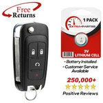 Remote Key Fob Start Flip For 2012 2013 2014 2015 2016 Chevrolet Sonic. Fixed Price $14.95.