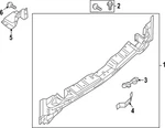 Genuine Nissan Rear Body Reinforcement 79139-6ta0a. Fixed Price $22.21.
