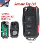 Replacement Remote Control Key Fob For Vw Volkswagen Jetta Passat Beetle Tiguan. Fixed Price $13.85.